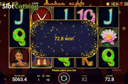 Οθόνη8. Arabian Nights (AGT Software) Κουλοχέρης