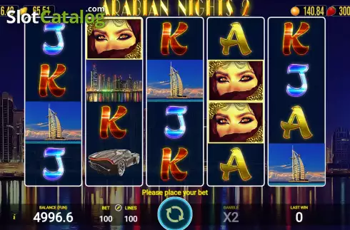 Οθόνη2. Arabian Nights 2 Κουλοχέρης