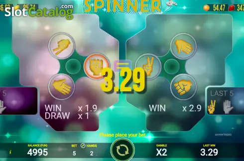 Οθόνη3. Spinner Κουλοχέρης