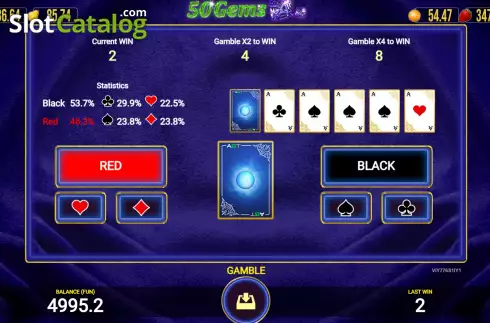 Οθόνη5. Gems 50 Κουλοχέρης