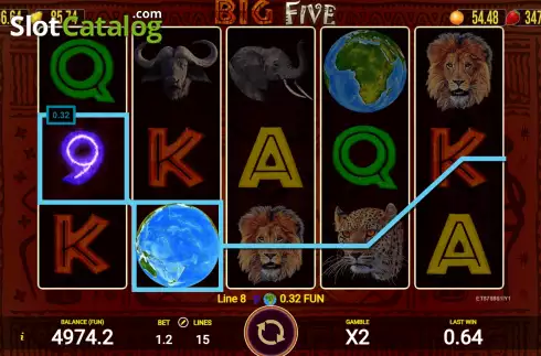 Οθόνη4. Big Five (AGT Software) Κουλοχέρης