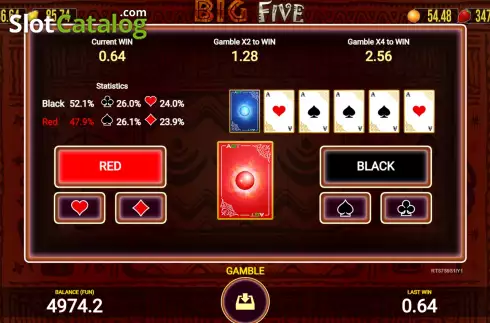 Οθόνη5. Big Five (AGT Software) Κουλοχέρης