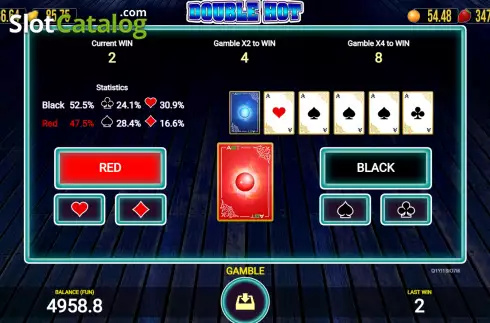 Οθόνη5. Double Hot (AGT Software) Κουλοχέρης