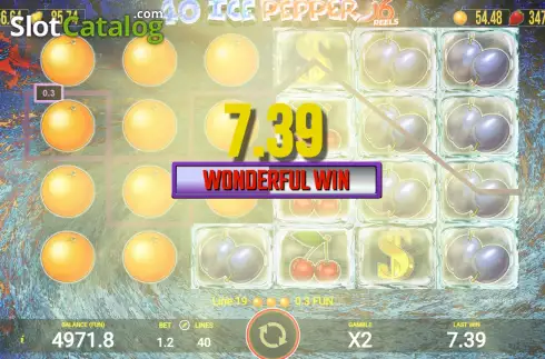Οθόνη4. 40 Ice Pepper 6 Κουλοχέρης