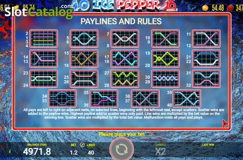 Οθόνη9. 40 Ice Pepper 6 Κουλοχέρης