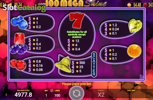 Οθόνη6. 100 Mega Shine Κουλοχέρης