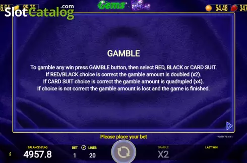 Οθόνη7. Gems 20 Κουλοχέρης