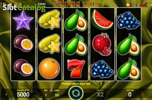 Οθόνη2. Shining Stars (AGT Software) Κουλοχέρης
