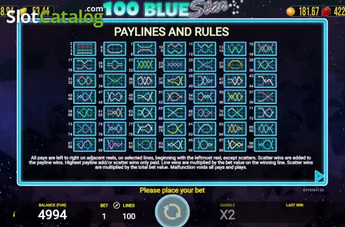 Οθόνη9. 100 Blue Star Κουλοχέρης