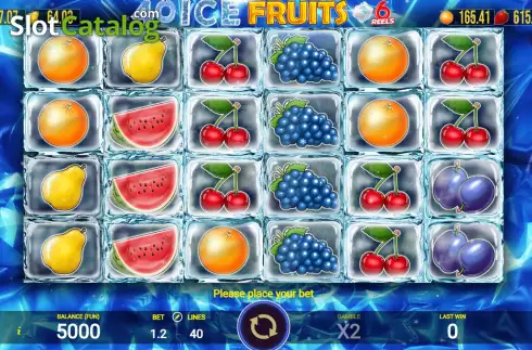 Οθόνη2. 40 Ice Fruits 6 Reels Κουλοχέρης 