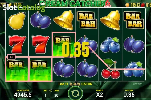 Οθόνη3. Dream Catcher 6 Reels Κουλοχέρης