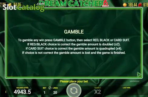 Οθόνη7. Dream Catcher 6 Reels Κουλοχέρης