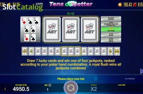 Οθόνη9. Tens or Better (AGT Software) Κουλοχέρης 