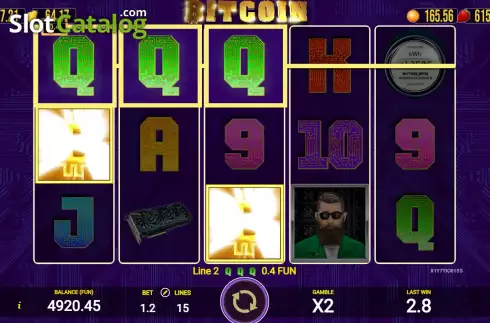 Οθόνη3. Bitcoin Κουλοχέρης