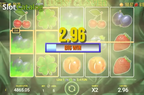 Οθόνη4. 5 Lucky Clover Κουλοχέρης 