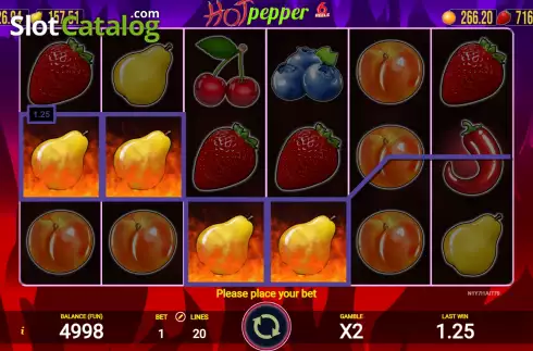 Οθόνη4. Hot Pepper 6 Reels Κουλοχέρης
