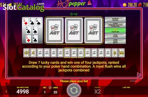 Οθόνη8. Hot Pepper 6 Reels Κουλοχέρης