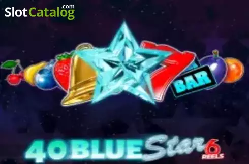 40 Blue Star 6 Reels Λογότυπο 40 Blue Star 6 Reels Λογότυπο