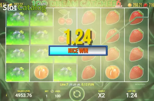 Οθόνη3. 100 Dream Catcher 6 Reels Κουλοχέρης