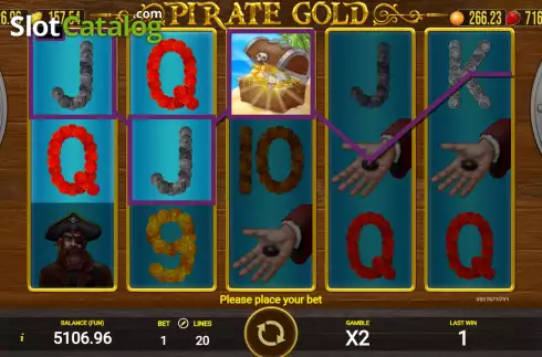 Οθόνη3. Pirate Gold (AGT Software) Κουλοχέρης