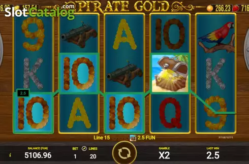 Οθόνη4. Pirate Gold (AGT Software) Κουλοχέρης