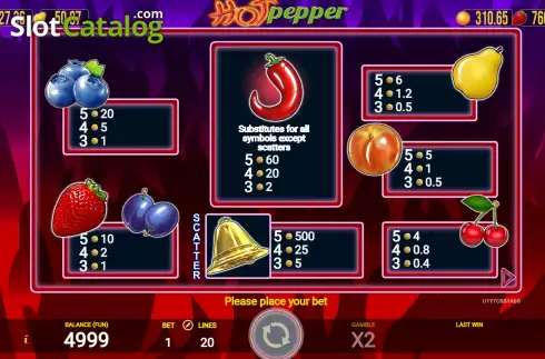 Οθόνη6. Hot Pepper (AGT Software) Κουλοχέρης