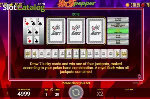 Οθόνη8. Hot Pepper (AGT Software) Κουλοχέρης