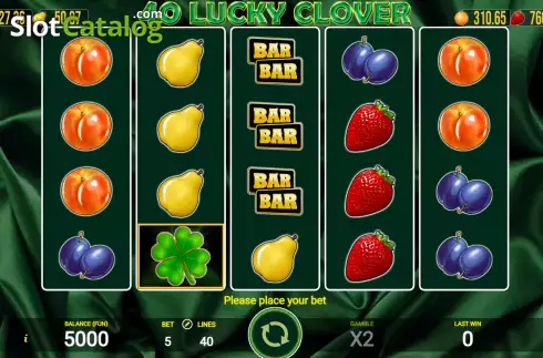 Οθόνη2. 40 Lucky Clover Κουλοχέρης 