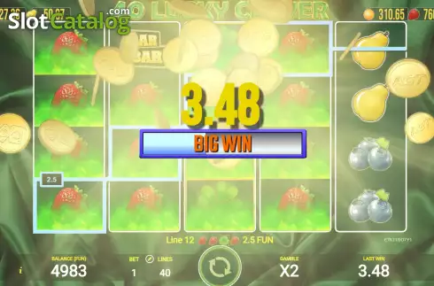 Οθόνη4. 40 Lucky Clover Κουλοχέρης 