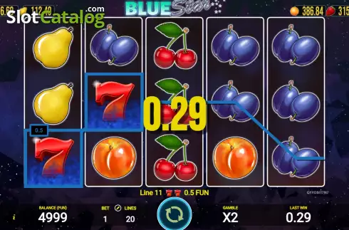 Οθόνη3. Blue Star (AGT Software) Κουλοχέρης 