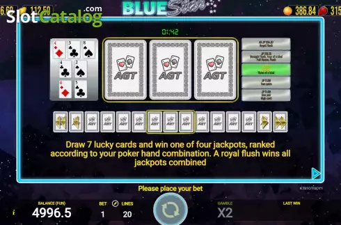 Οθόνη8. Blue Star (AGT Software) Κουλοχέρης 