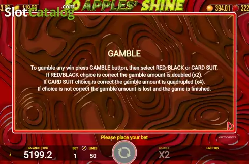 Οθόνη7. Apples' Shine 50 Κουλοχέρης 