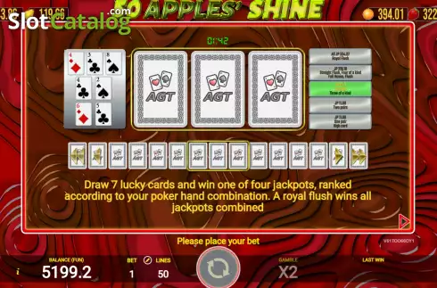 Οθόνη8. Apples' Shine 50 Κουλοχέρης 