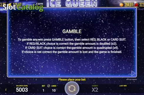 Οθόνη7. Ice Queen (AGT Software) Κουλοχέρης