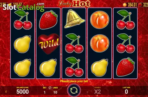 Οθόνη2. Lucky Hot (AGT Software) Κουλοχέρης