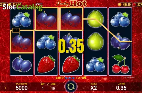 Οθόνη3. Lucky Hot (AGT Software) Κουλοχέρης