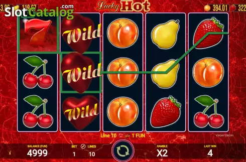 Οθόνη4. Lucky Hot (AGT Software) Κουλοχέρης
