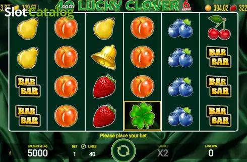 Οθόνη2. 40 Lucky Clover 6 Reels Κουλοχέρης