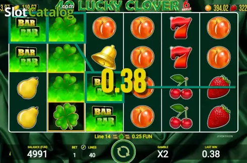 Οθόνη3. 40 Lucky Clover 6 Reels Κουλοχέρης