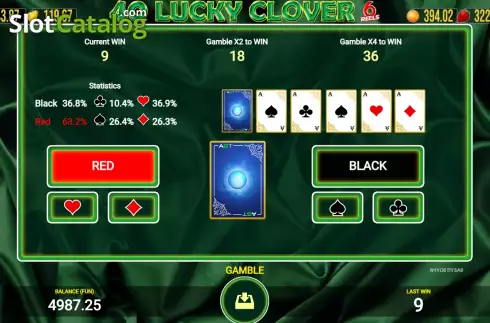 Οθόνη5. 40 Lucky Clover 6 Reels Κουλοχέρης
