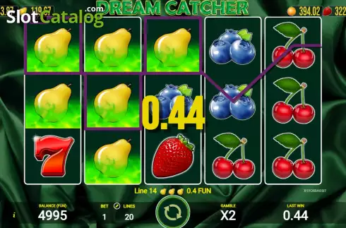 Οθόνη3. Dream Catcher (AGT Software) Κουλοχέρης