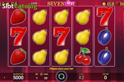 Οθόνη2. Seven Hot Κουλοχέρης