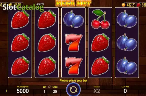 Οθόνη2. Mega Hot (AGT Software) Κουλοχέρης 