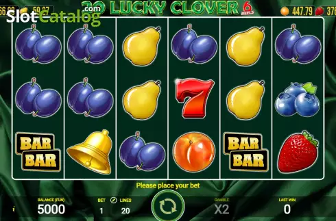 Οθόνη2. 20 Lucky Clover Κουλοχέρης