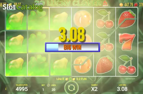 Οθόνη4. 20 Lucky Clover Κουλοχέρης