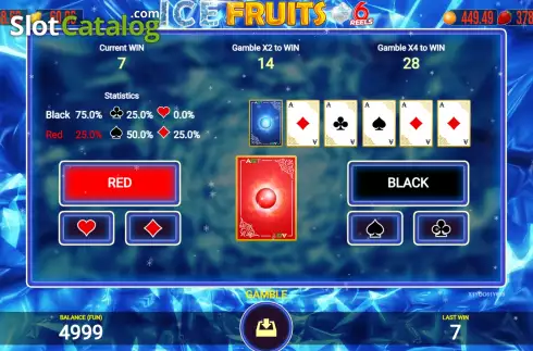 Οθόνη5. Ice Fruits 6 Reels Κουλοχέρης
