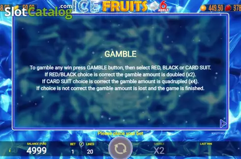 Οθόνη7. Ice Fruits 6 Reels Κουλοχέρης