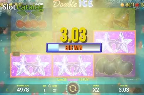 Οθόνη4. Double Ice Κουλοχέρης