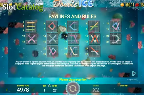 Οθόνη9. Double Ice Κουλοχέρης