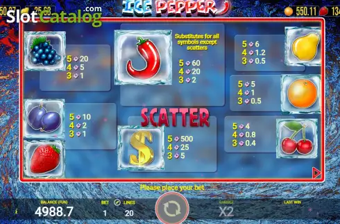 Οθόνη6. Ice Pepper Κουλοχέρης 
